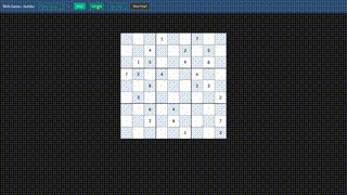 A game of Sudoku