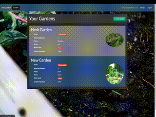 Gif of Watering Station detail page